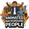 Animated Background People and Props + Add-ons for Blender