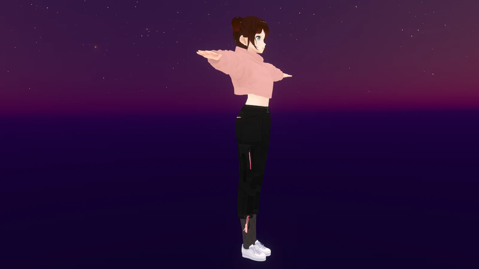 3D Anime Character Girl screenshot 4