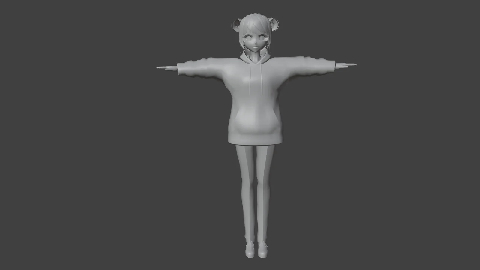 3D Anime Character Girl screenshot 6