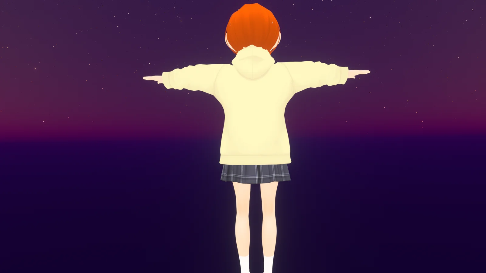 3D Anime Character Girl screenshot 4