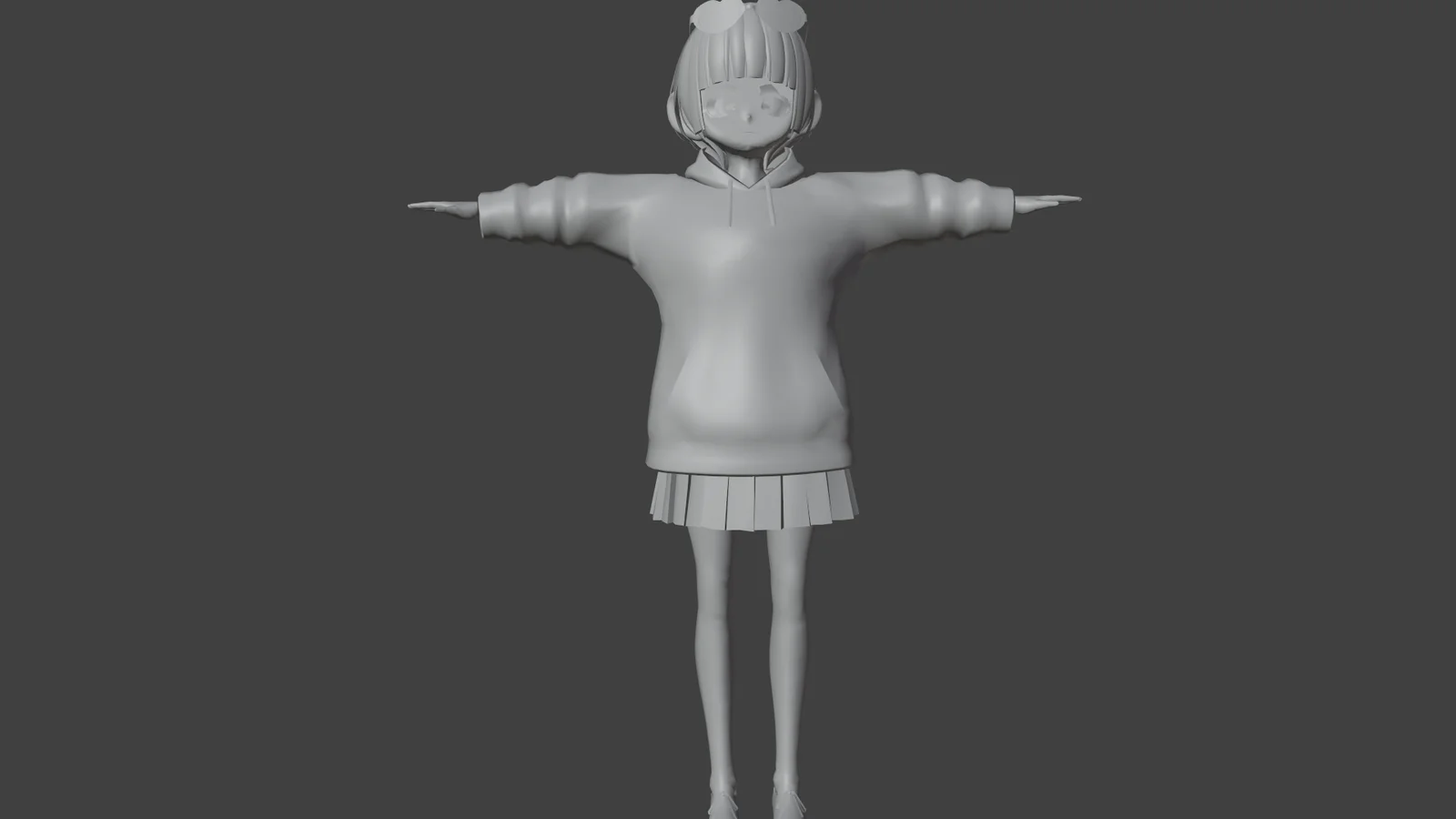 3D Anime Character Girl screenshot 5