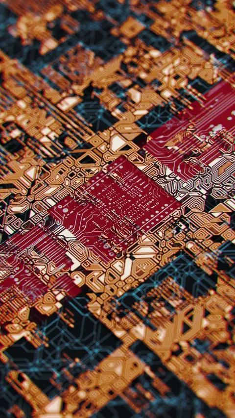 Motherboard - Blender scenes