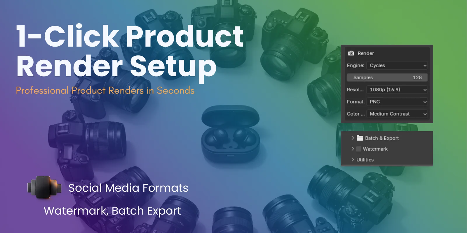 1-Click Product Render Pro screenshot 4