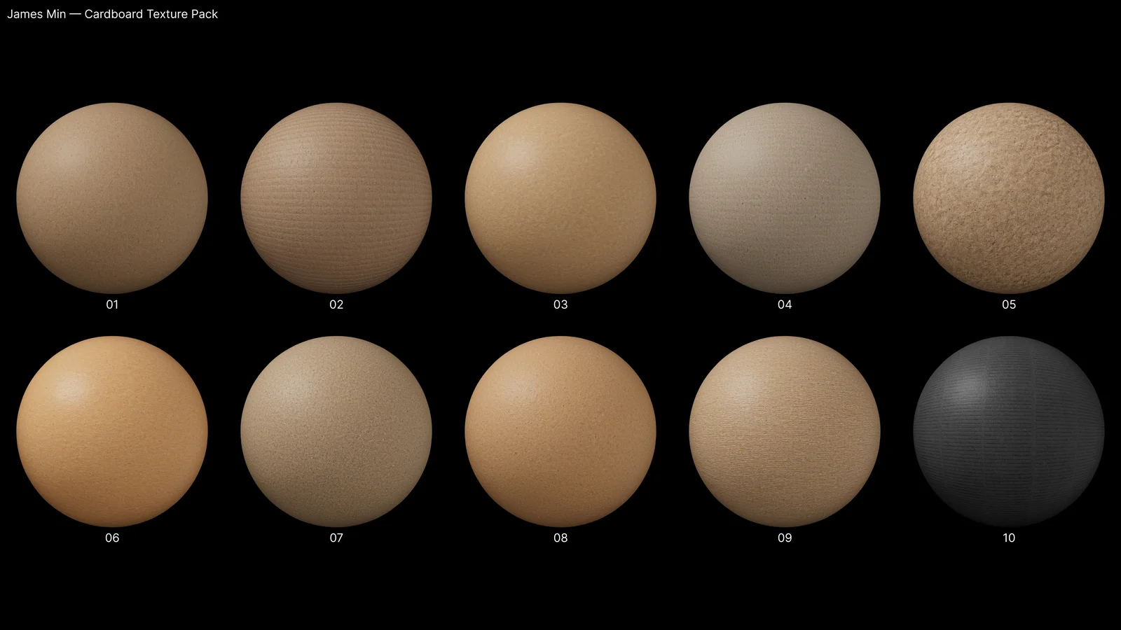 10 Cardboard Textures screenshot 4