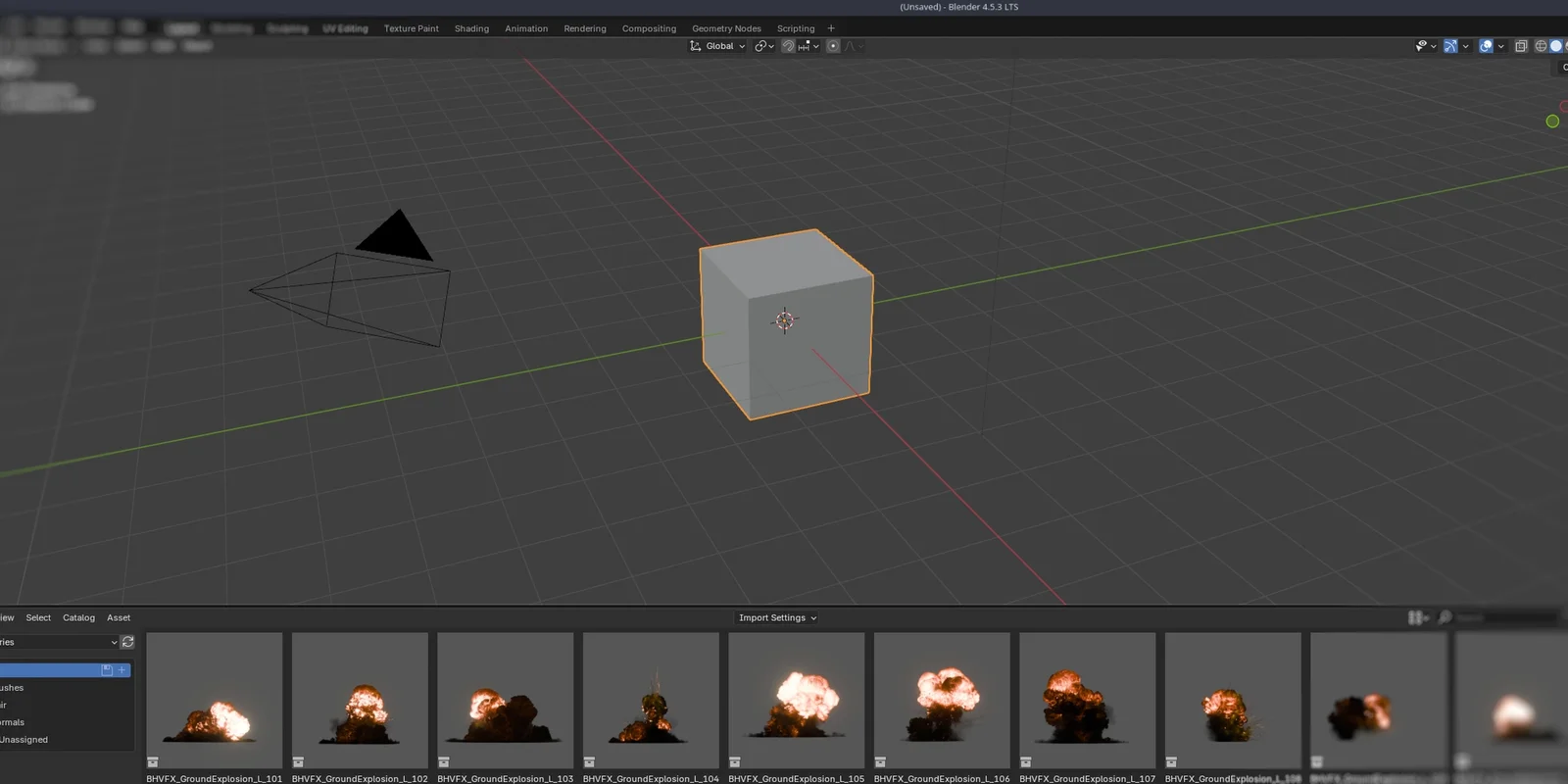 Ground Explosion VFX Assets screenshot 2