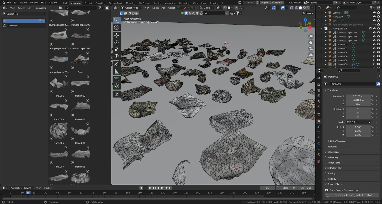 100+ Crumpled Paper Models screenshot 6