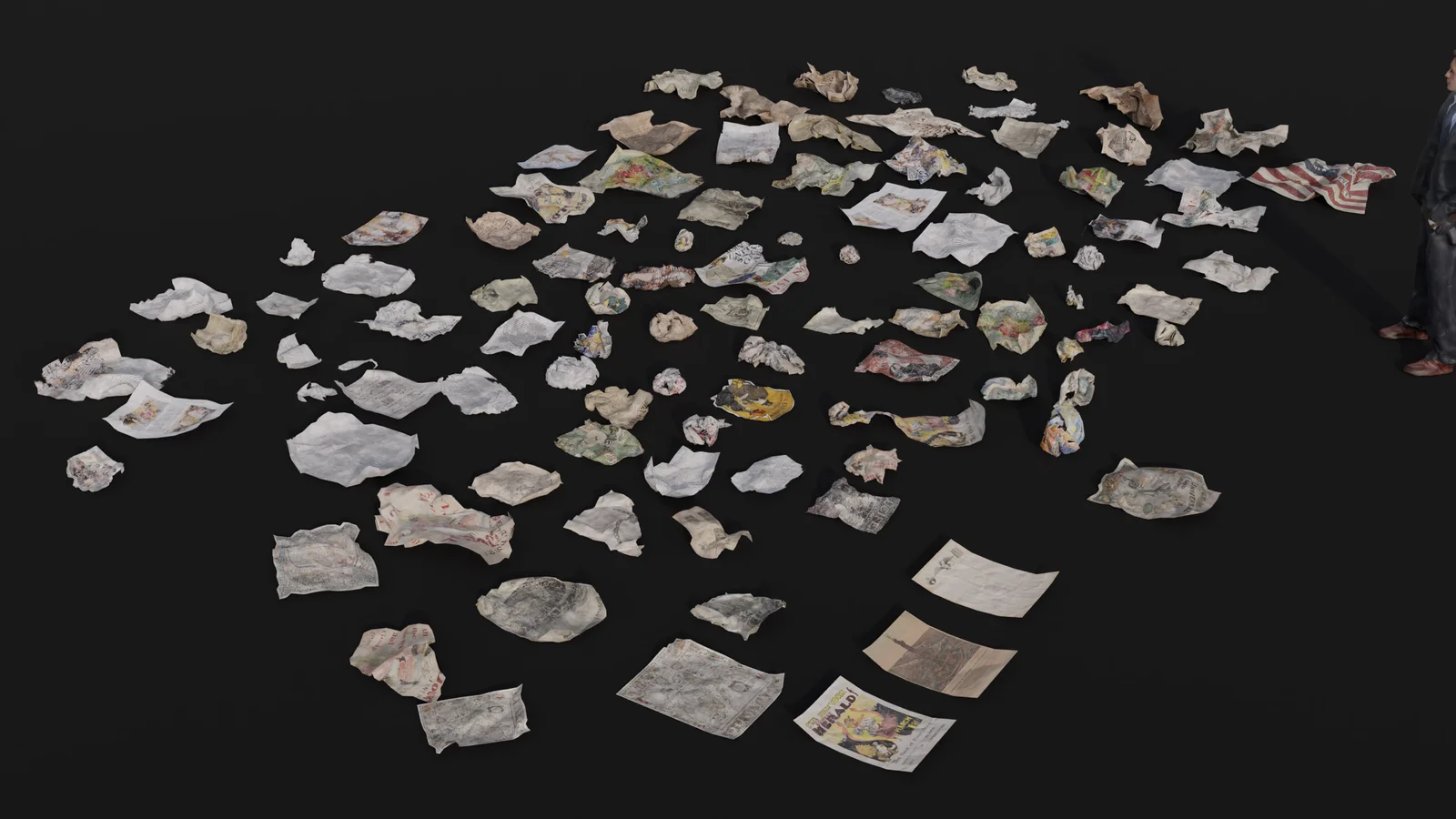 100+ Crumpled Paper Models screenshot 8