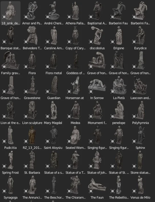 Famous Statues in Rome Pack 1 screenshot 6