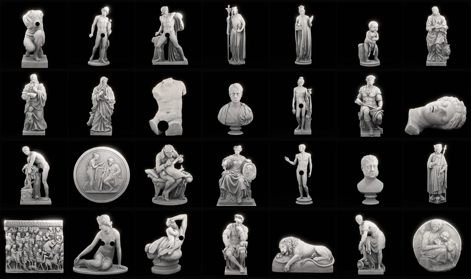 100+ Famous Statues In Rome Pack 3 screenshot 2