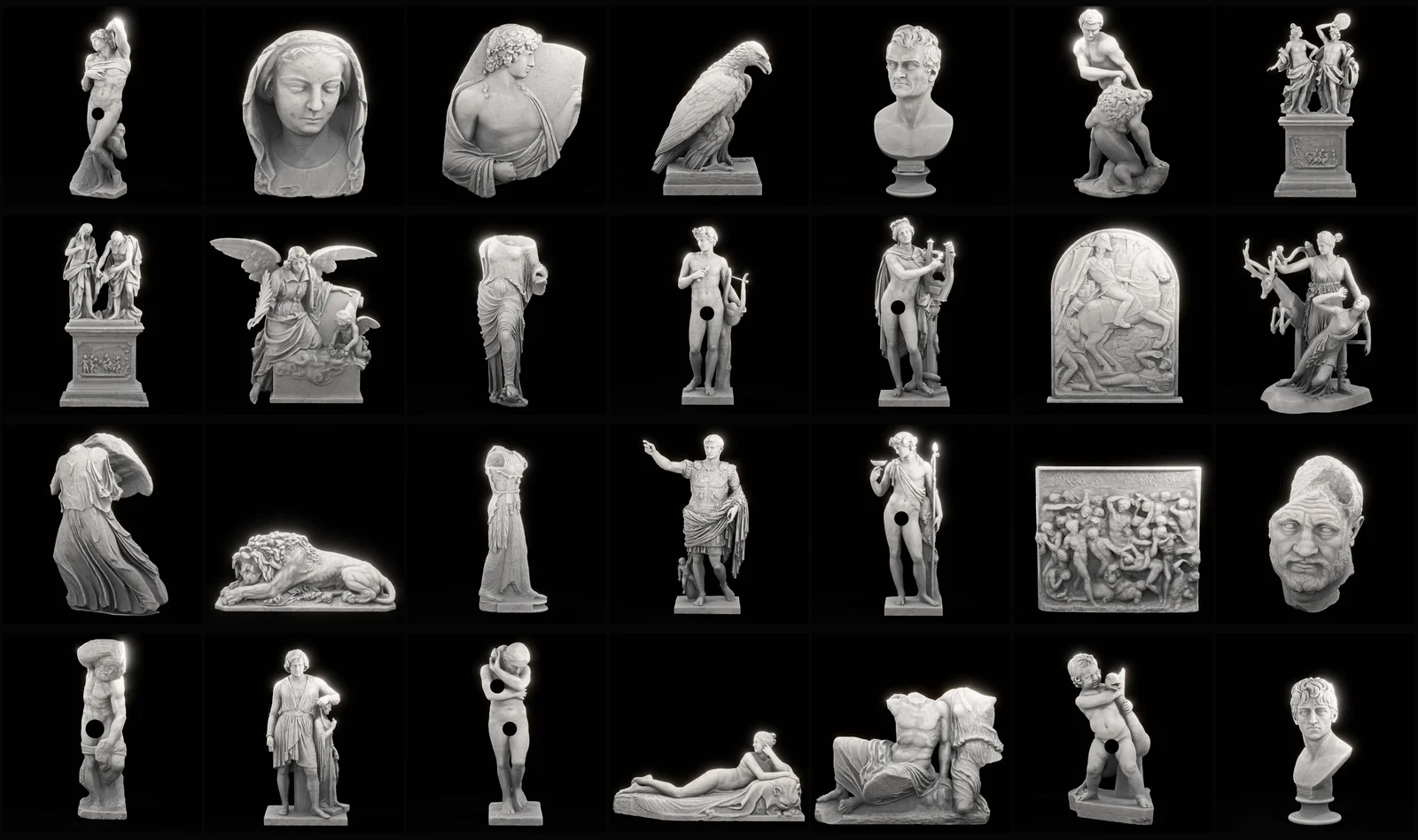 100+ Famous Statues In Rome Pack 3 screenshot 3