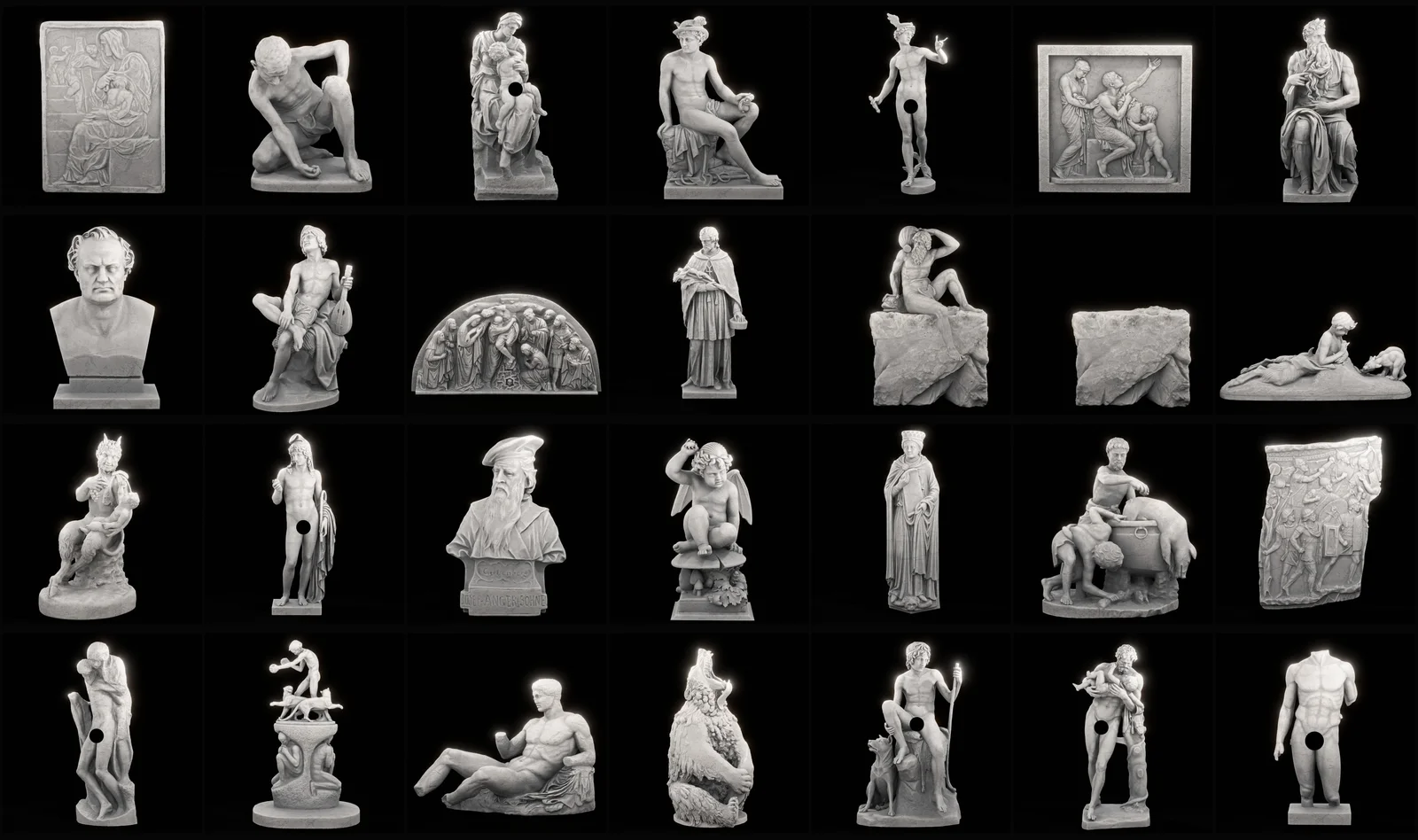 100+ Famous Statues In Rome Pack 3 screenshot 4