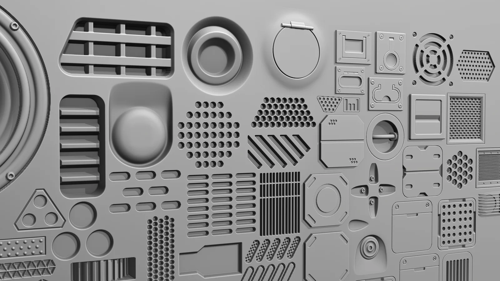 Hard-Surface Alphas Pack 02 screenshot 5