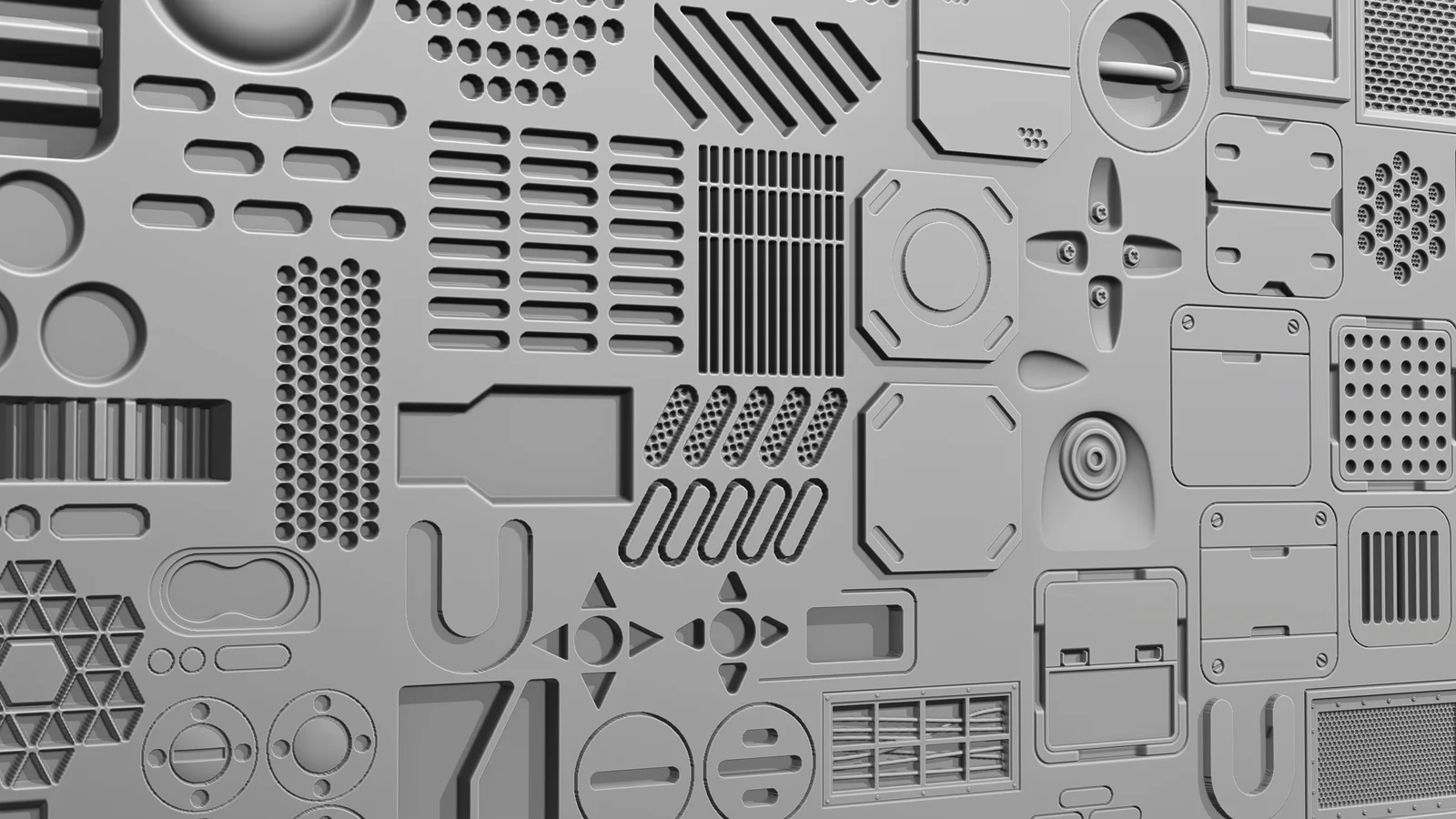 Hard-Surface Alphas Pack 02 screenshot 6