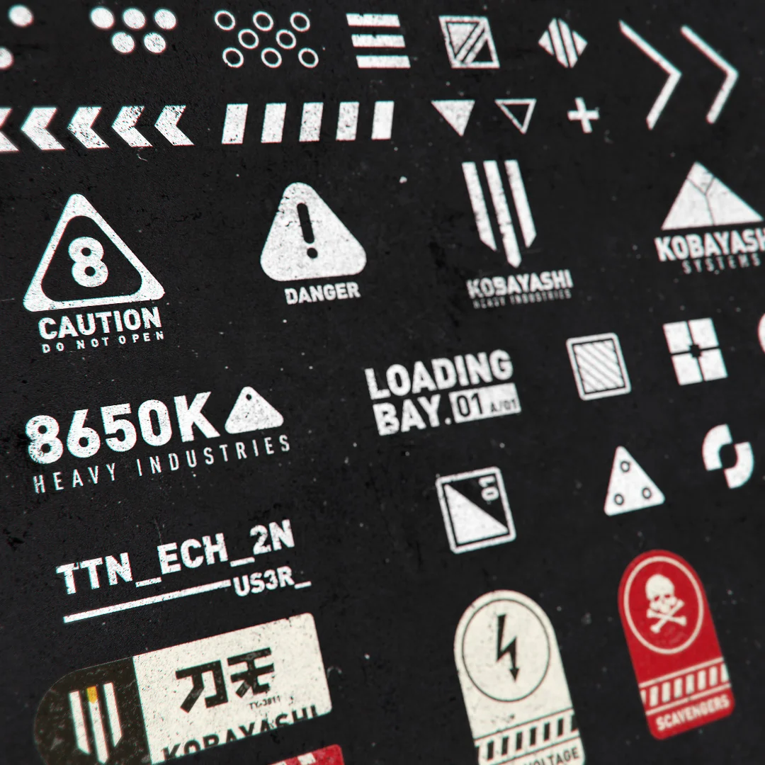 100 High-Res Decals Bundle screenshot 3