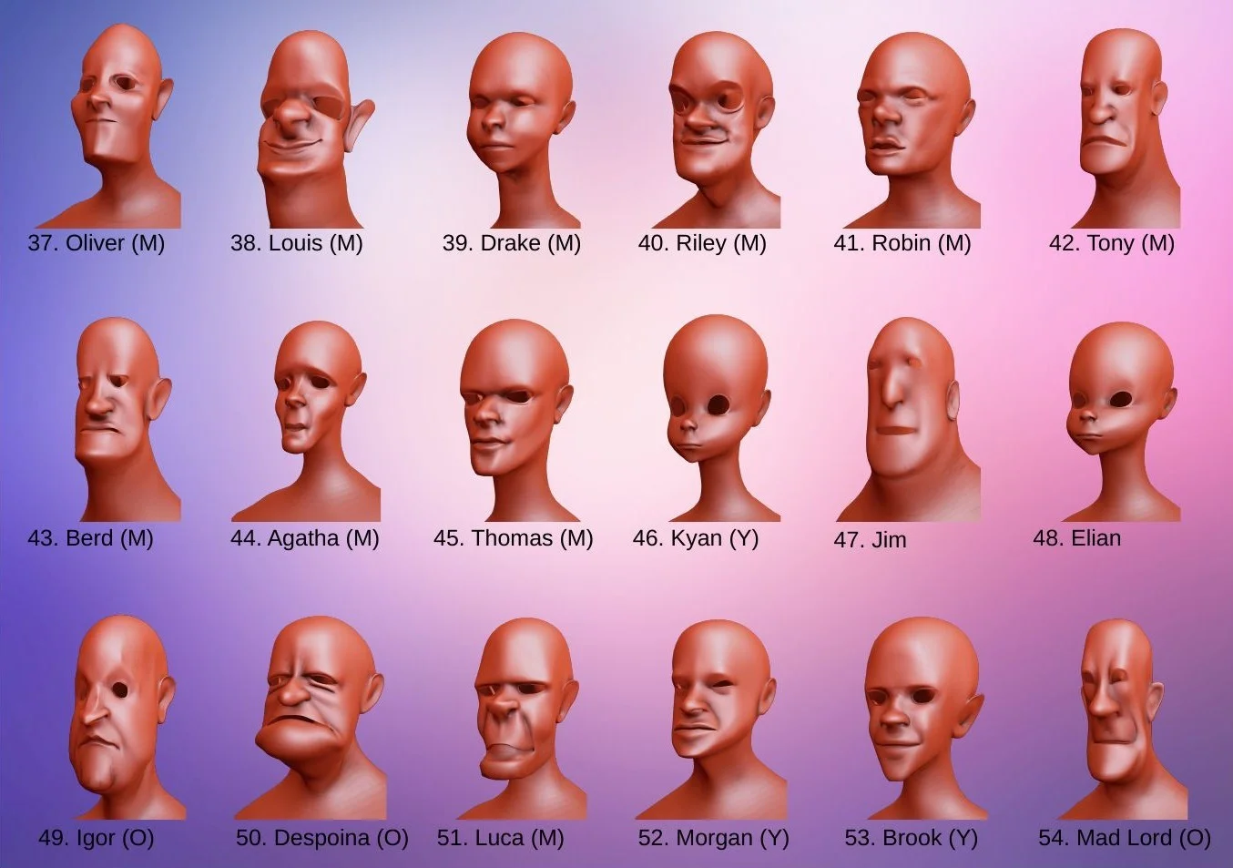 100+ Shape Keys screenshot 4