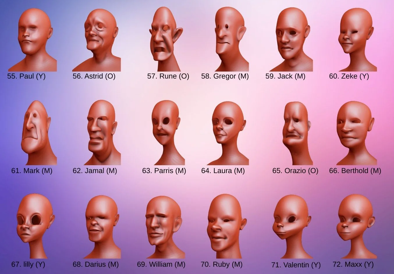 100+ Shape Keys screenshot 5