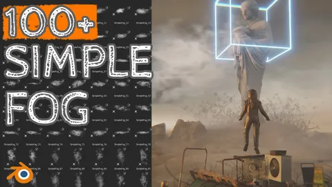 Simple Fog Assets - Blender textures & materials