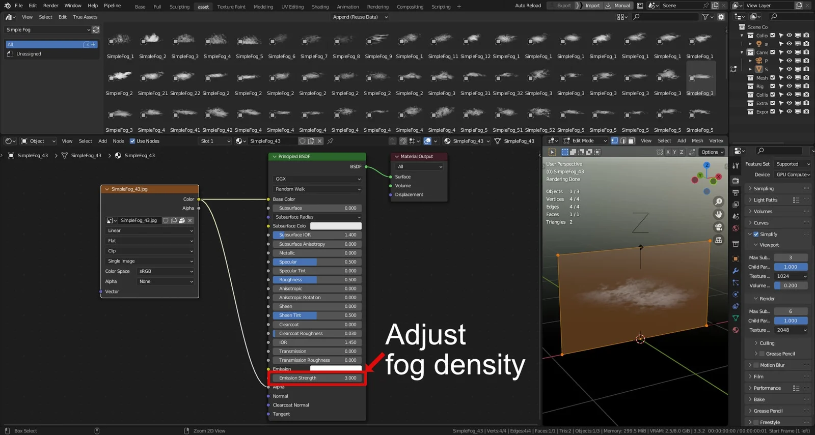 Simple Fog Assets screenshot 3