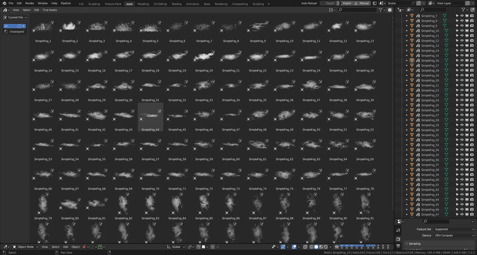 Simple Fog Assets screenshot 4