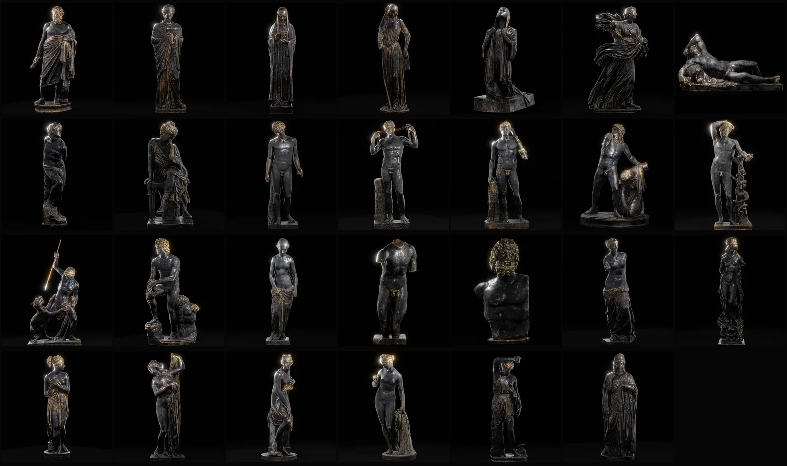 110+ Famous Roman Statues screenshot 2