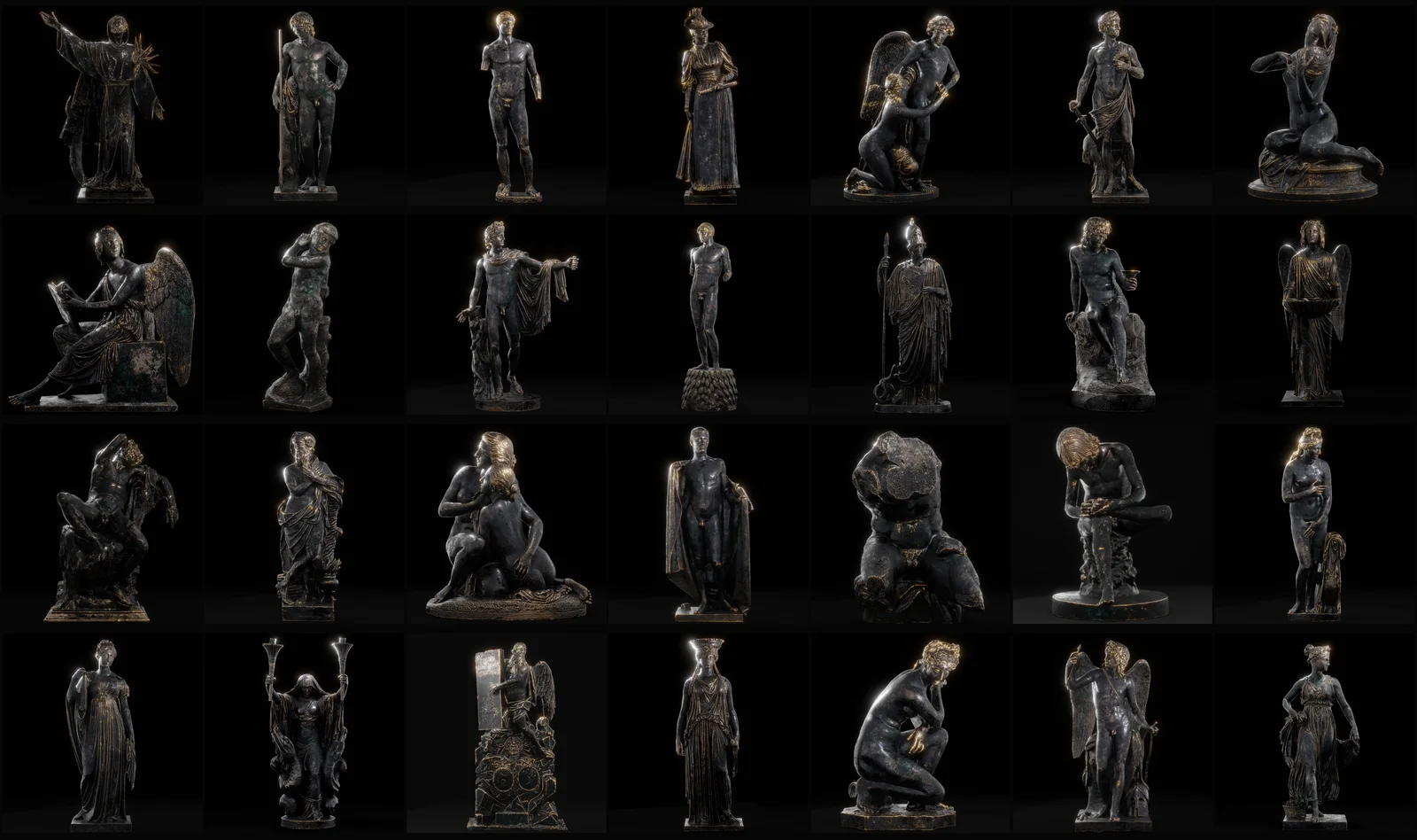 110+ Famous Roman Statues screenshot 4