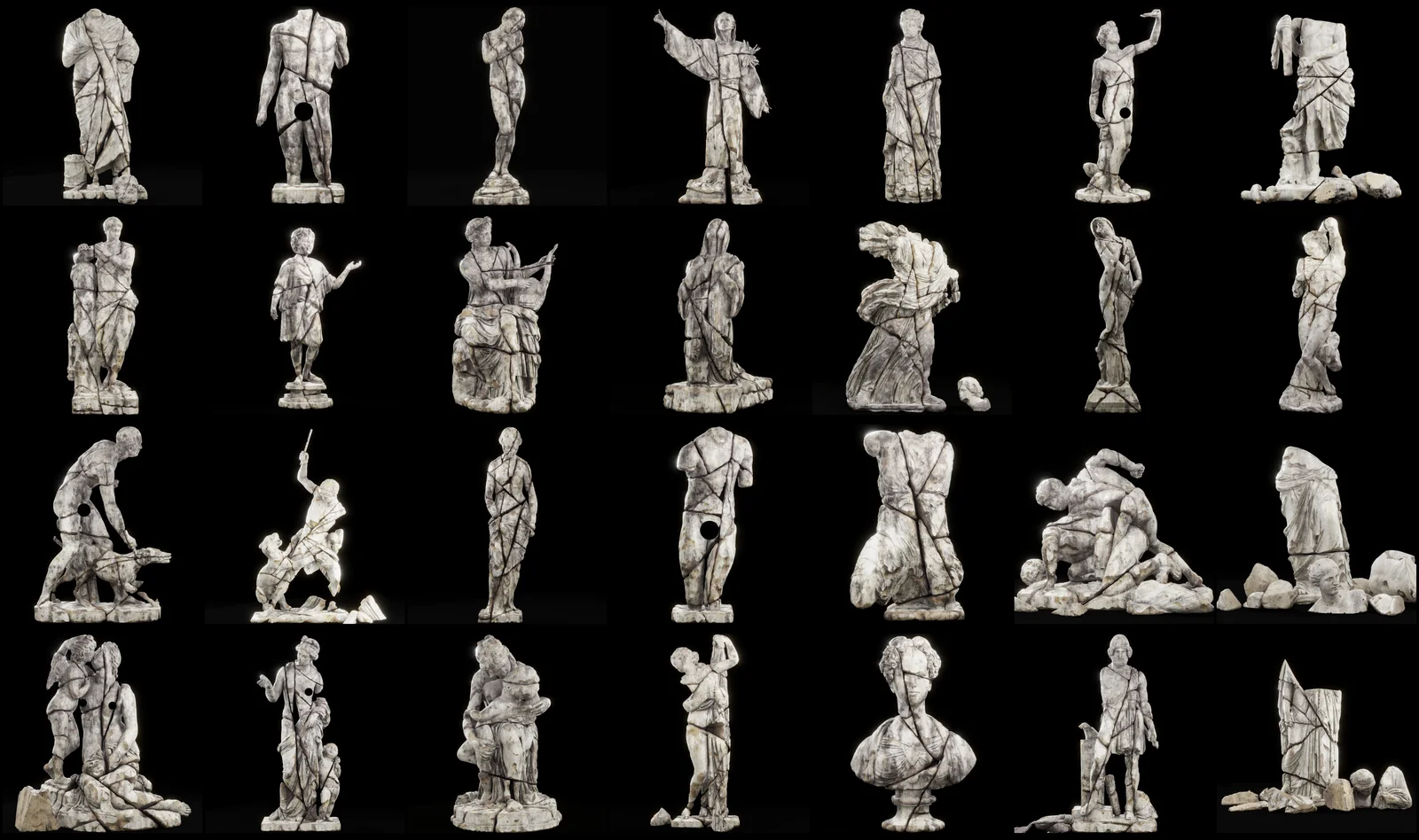 Famous Roman Statues screenshot 2