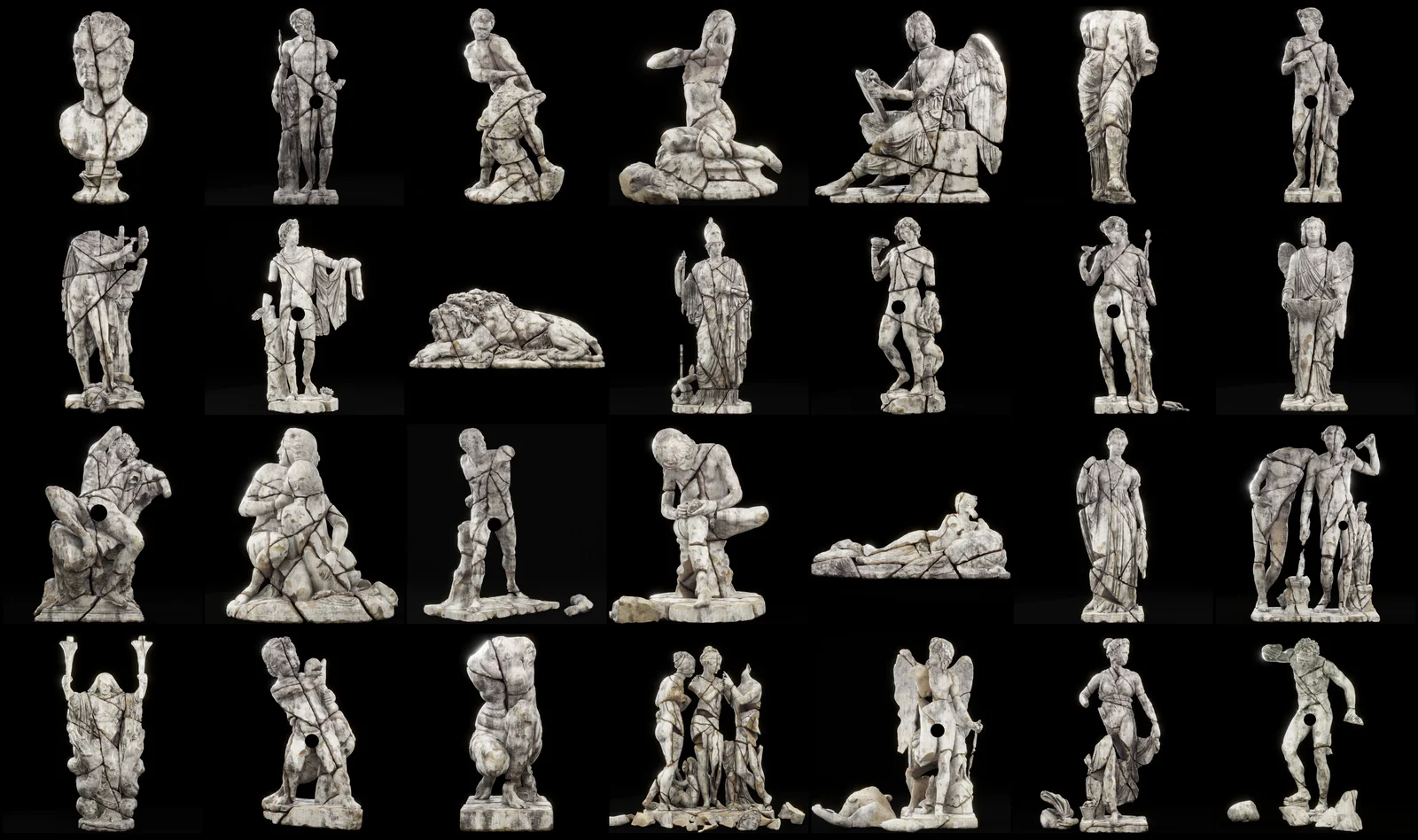 Famous Roman Statues screenshot 3