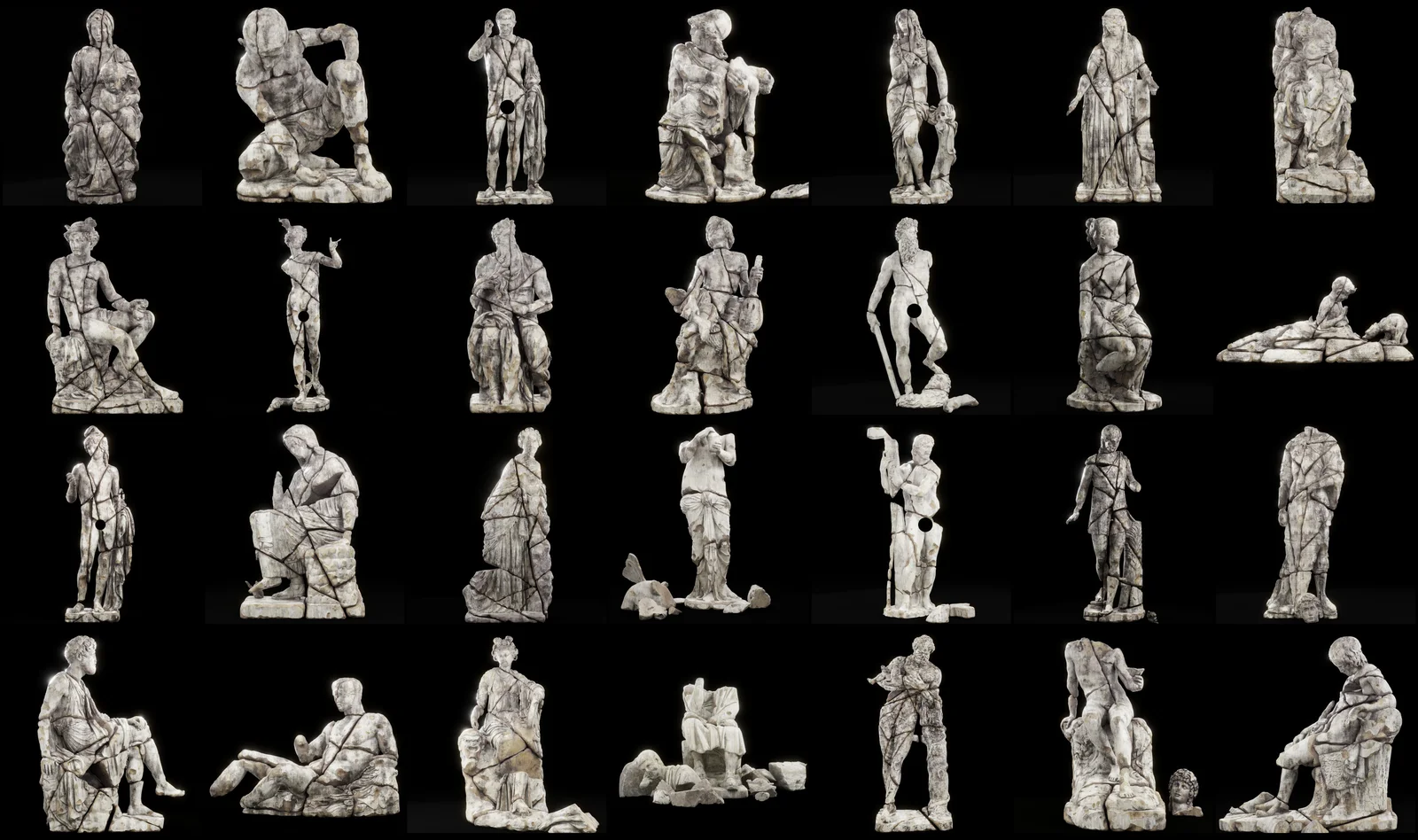 Famous Roman Statues screenshot 5