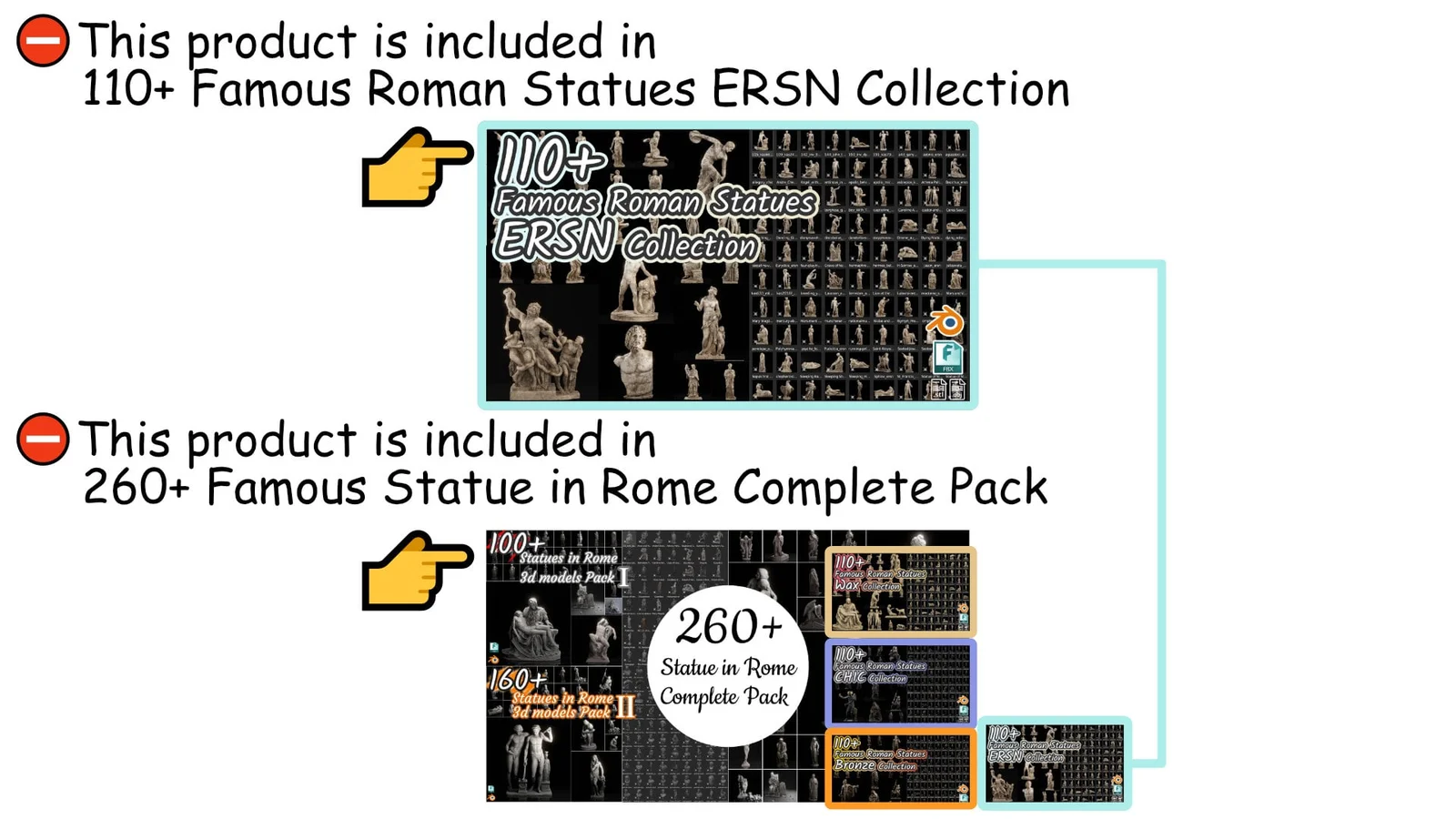 Famous Roman Statues ERSN Collection screenshot 2