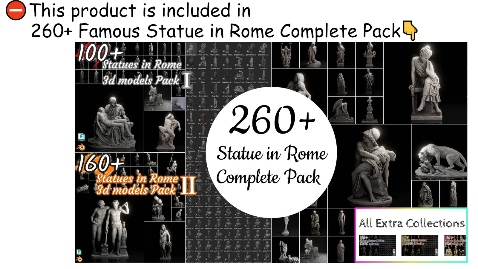 Famous Roman Statues ERSN Collection screenshot 4