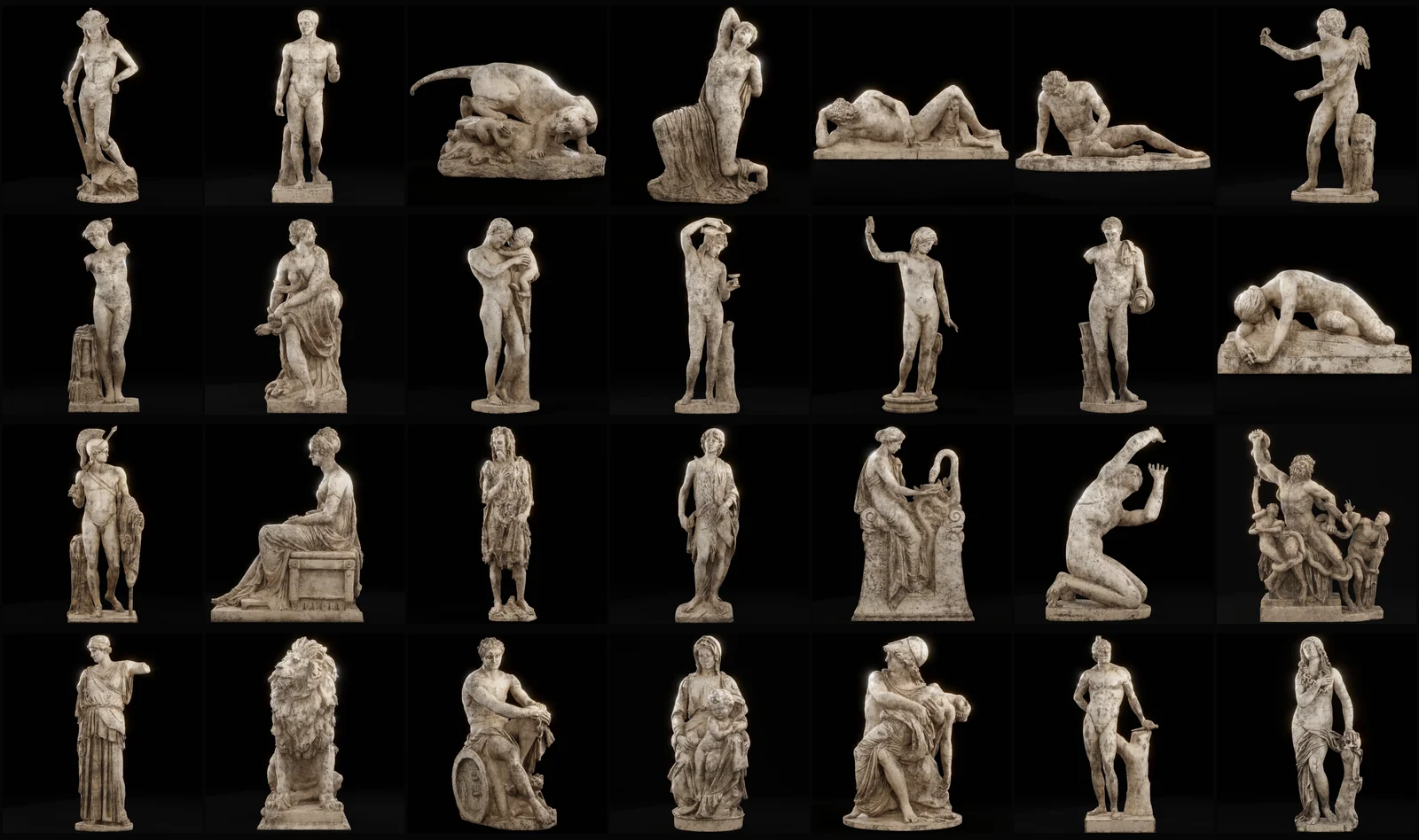 Famous Roman Statues ERSN Collection screenshot 5