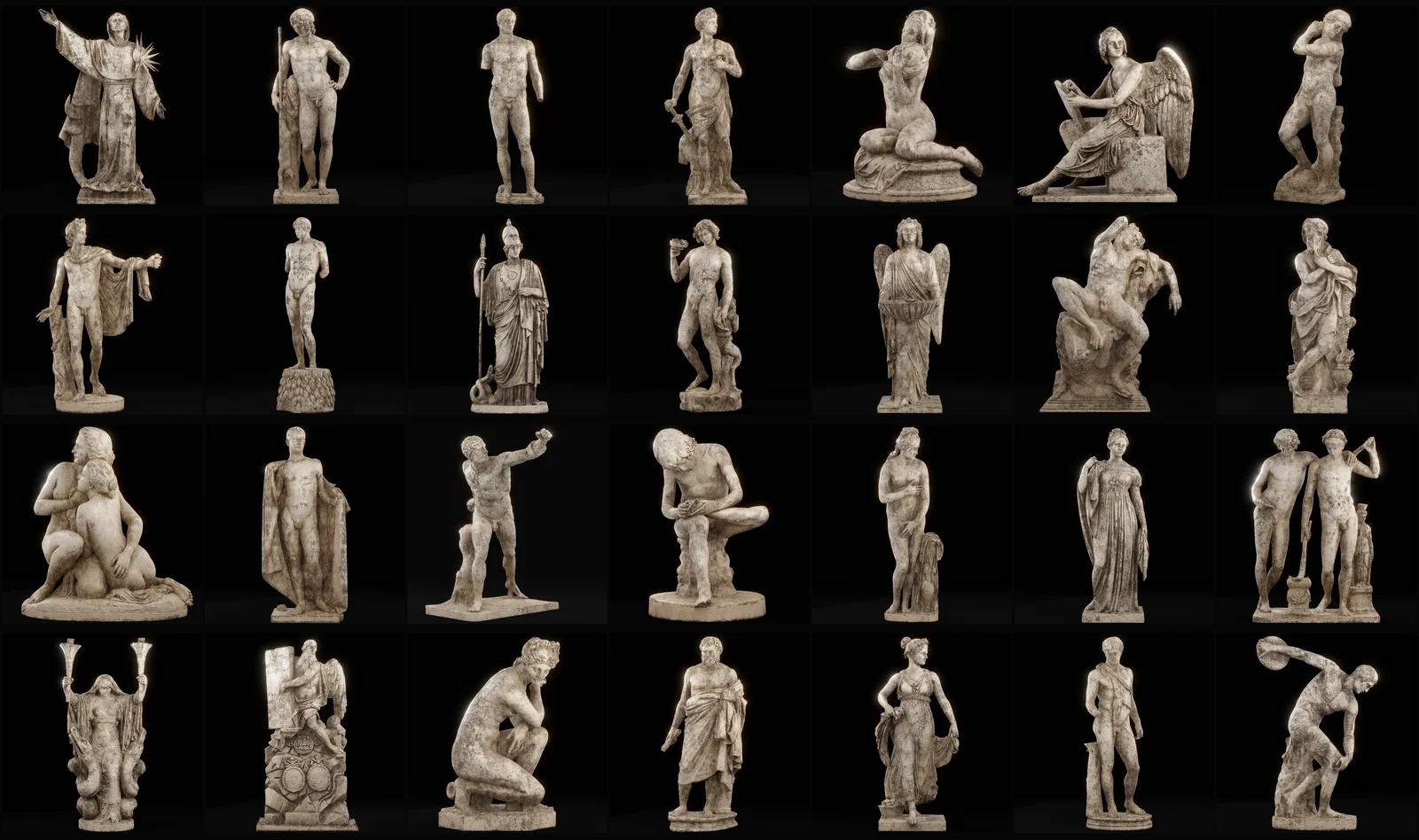Famous Roman Statues ERSN Collection screenshot 7