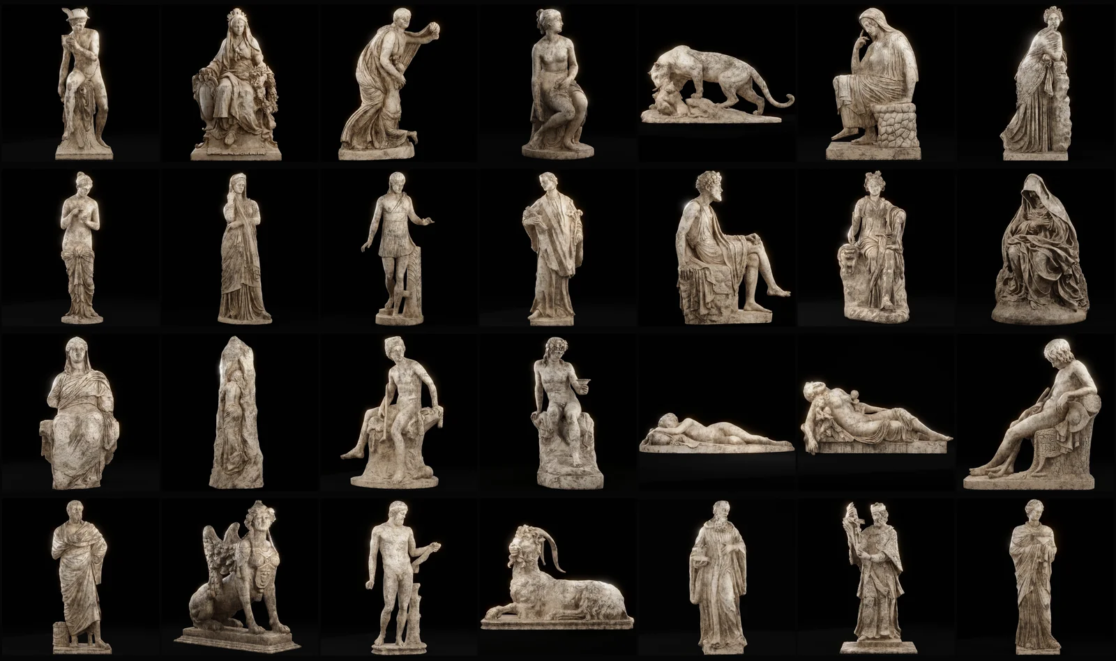 Famous Roman Statues ERSN Collection screenshot 8