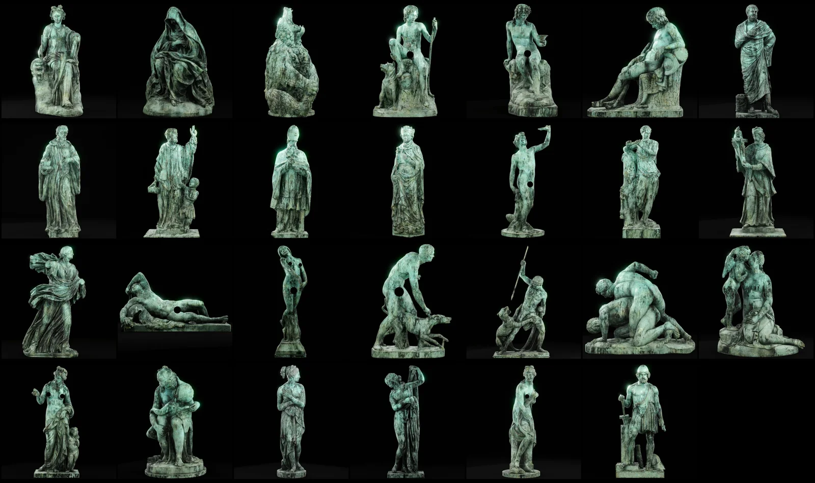 Famous Roman Statues Patina Collection screenshot 5