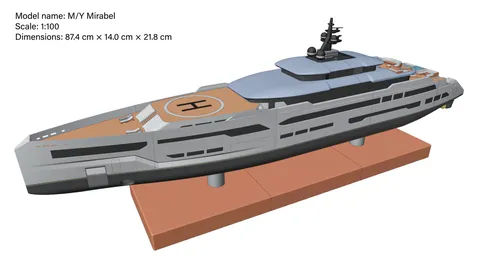 M/Y Mirabel Yacht - Blender 3d models