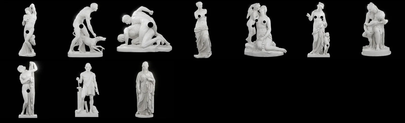 Roman Statues Talc Collection screenshot 6
