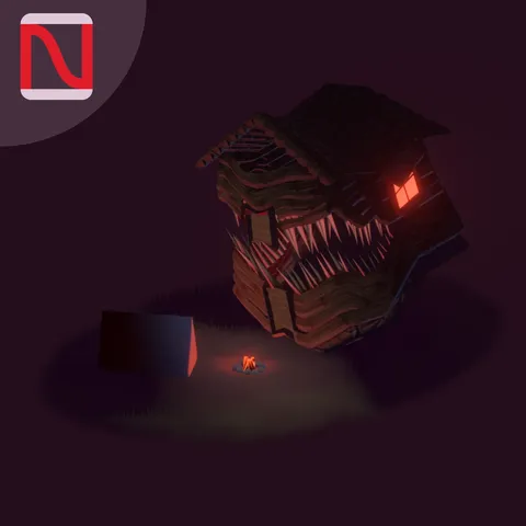 Cabin Camp Trap - Blender scenes