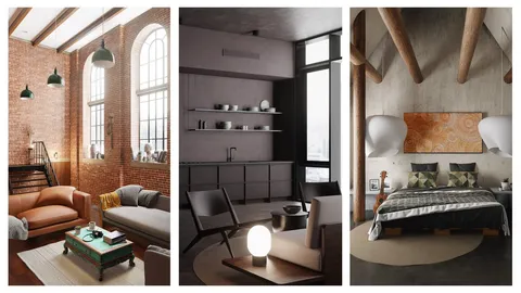 15 Archviz Interior Scenes - Blender scenes