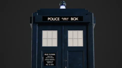 15th Doctor's Tardis - Blender 3d models