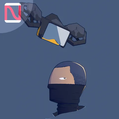 Drone Helmet - Blender scenes