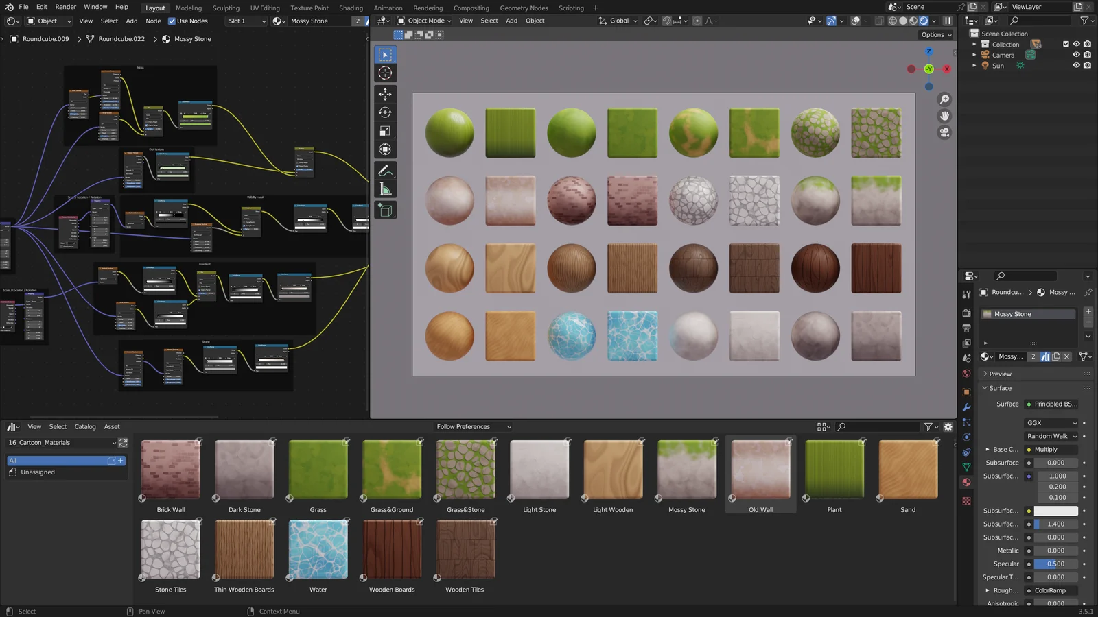 Cartoon Procedural Materials screenshot 6