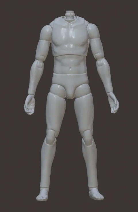 1/6 Scale Buck Body Scan DiD 3.0 - Blender 3d models