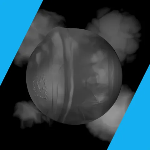 16 Wrinkle Alphas - Blender sculpting brushes