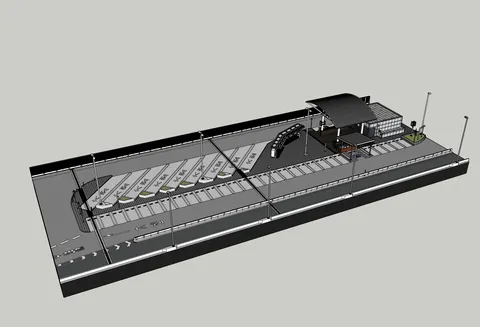 1/64 Tatsumi PA Diorama - Blender 3d models