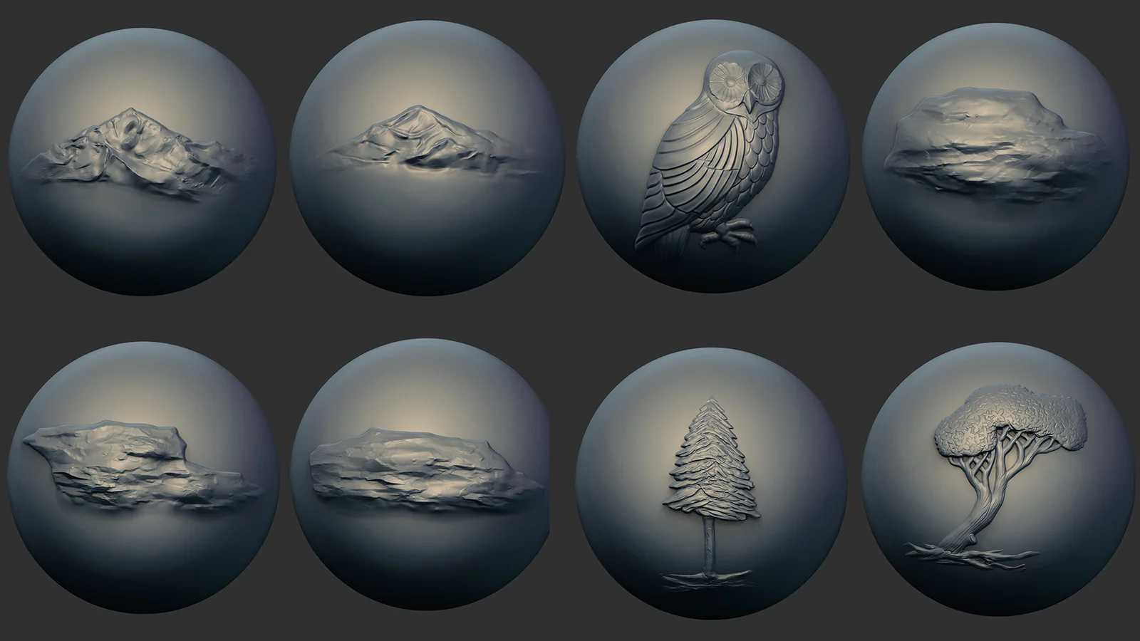 Nature Bas-Relief Alphas screenshot 3