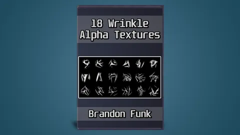Wrinkle Alpha Textures - Blender sculpting brushes