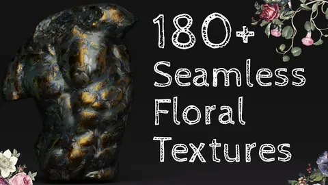 Seamless Floral Textures - Blender textures & materials