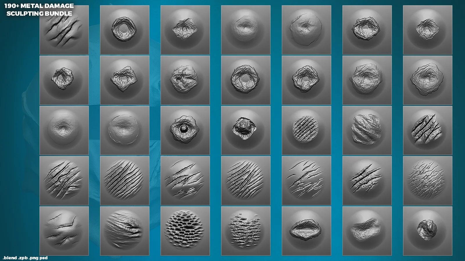 Metal Damage Brushes screenshot 3