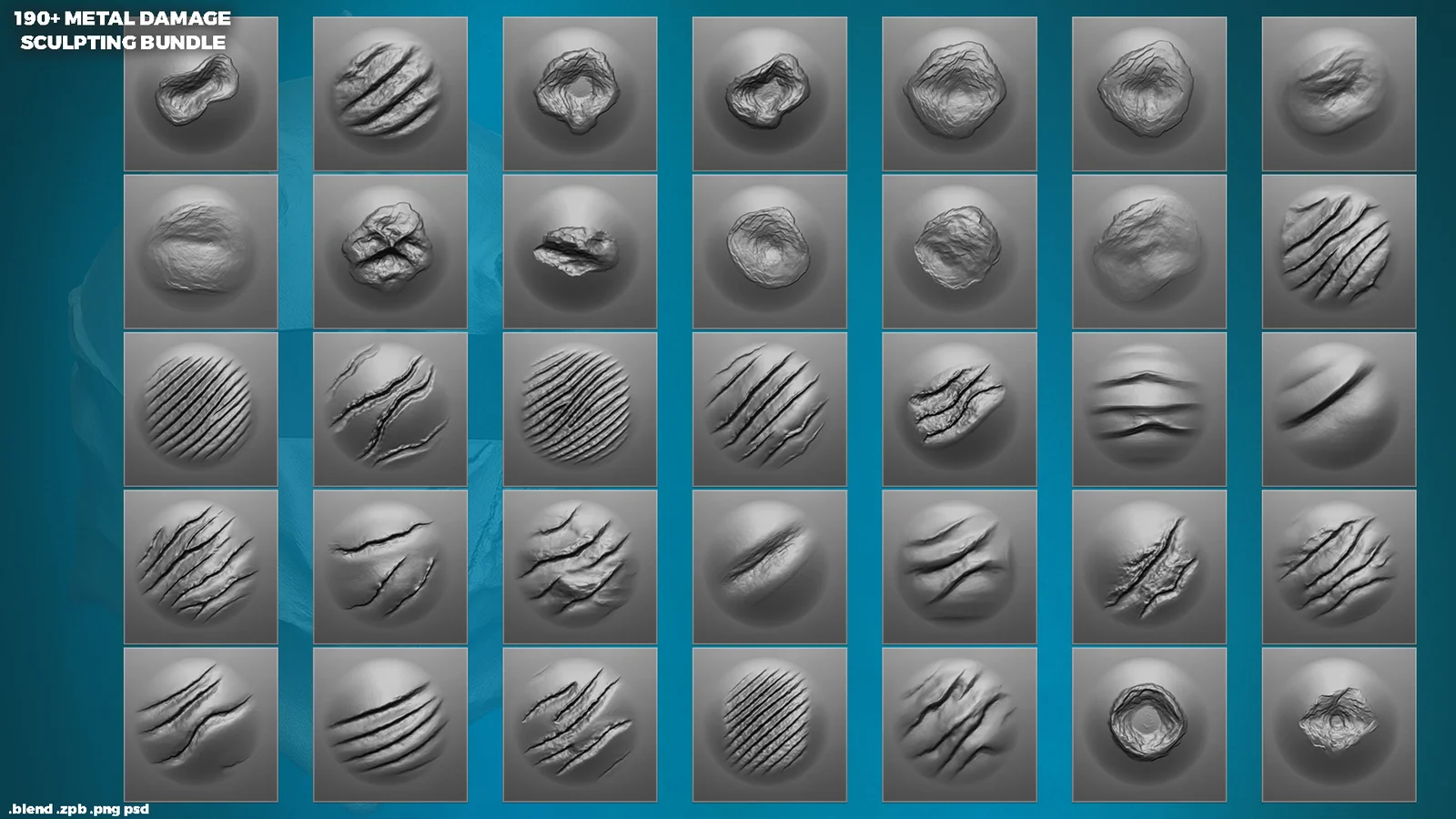 Metal Damage Brushes screenshot 4