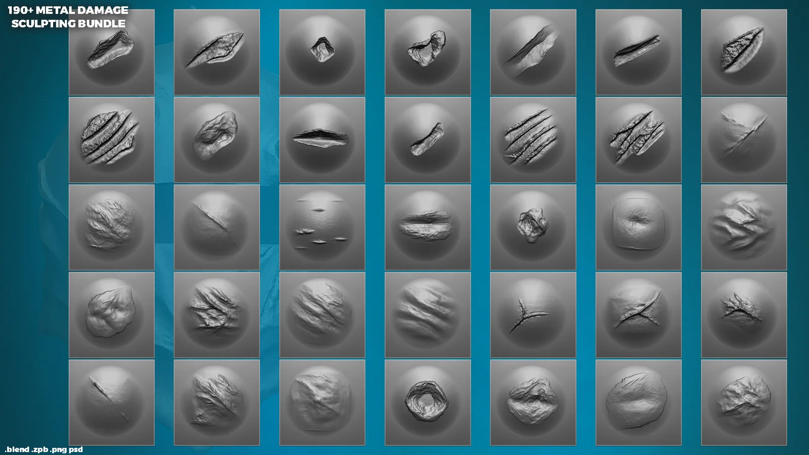 Metal Damage Brushes screenshot 7